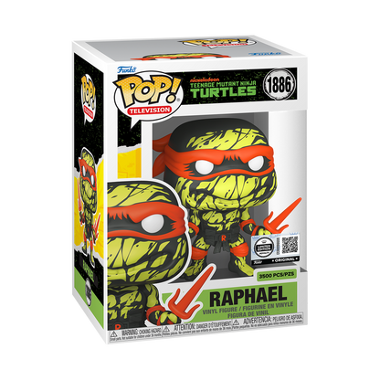 Raphael Deco Funko Pop! #1886 Limited Edition stock photo in-box from Teenage Mutant Ninja Turtles
