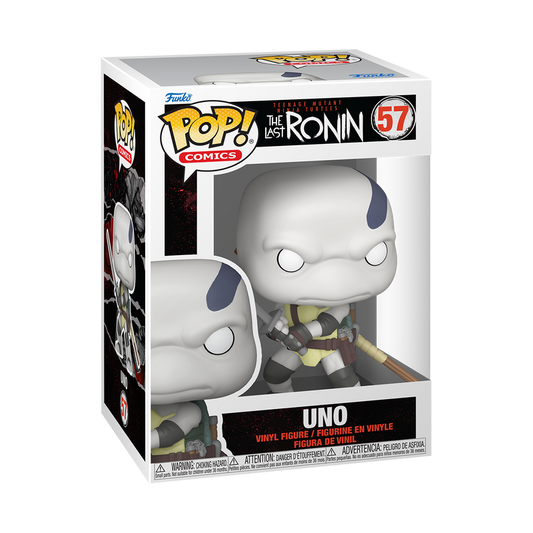 Uno Funko Pop! #57 in box packaging from Teenage Mutant Ninja Turtles The Last Ronin