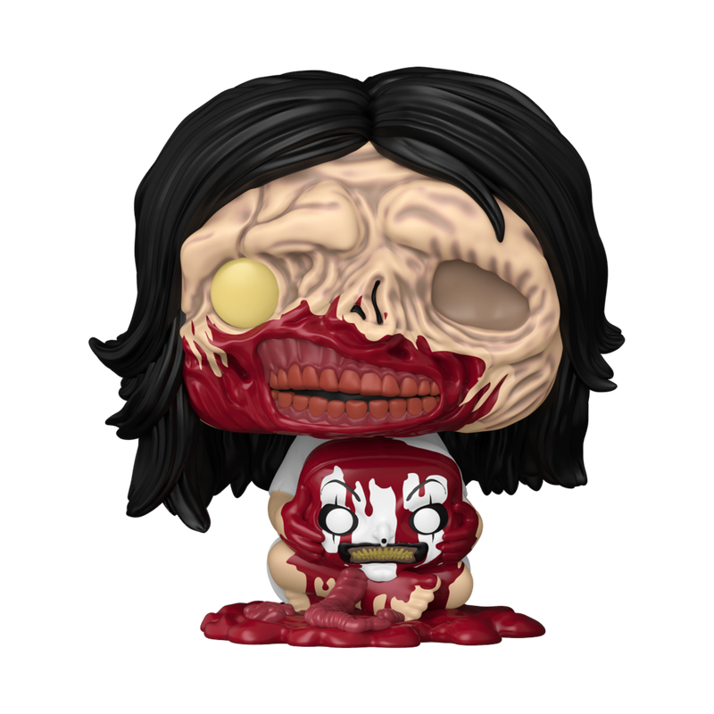 Funko Pop! Terrifier 3 Victoria Heyes #1949 Entertainment Earth Exclusive figure from the complete set shown outside the packaging