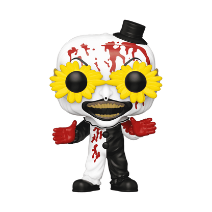 Art the Clown with Glasses Exclusive Chase Funko Pop! #1593 stock photo out-of-box Terrifier