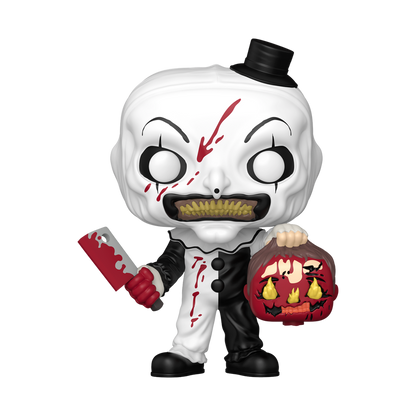Art with Steve's Head Funko Pop! #2169 Glow stock photo out-of-box from Terrifier