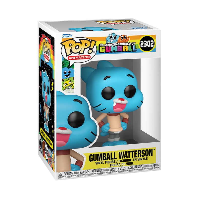 Gumball Watterson Funko Pop! #2302 stock photo in-box The Amazing World of Gumball