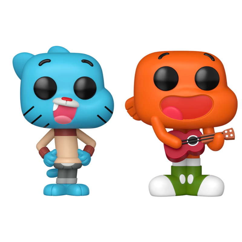 Gumball Watterson Darwin Watterson Funko Pop! #2302 2303 stock photo out-of-box The Amazing World of Gumball