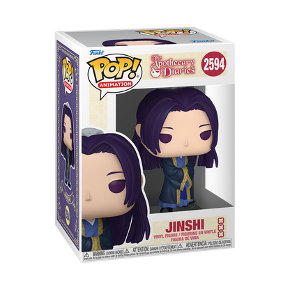 Jinshi Funko Pop! #2594 stock photo in-box from The Apothecary Diaries