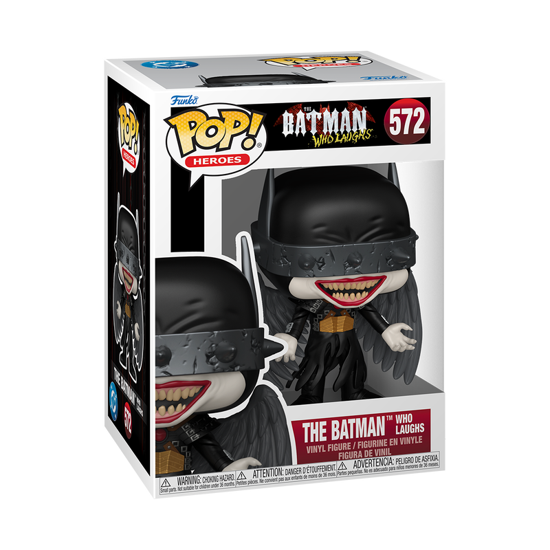 Funko Pop! DC Tales from the Dark Multiverse The Batman Who Laughs #572 Funko Pop box packaging front view