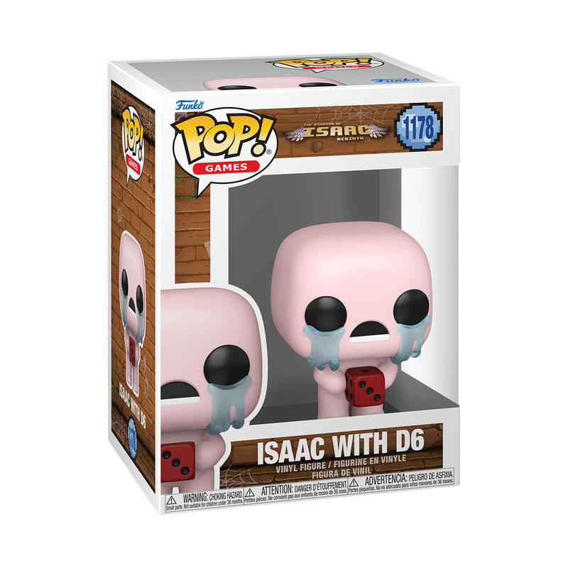 Isaac Funko Pop! #1178 stock photo in-box The Binding of Isaac Rebirth