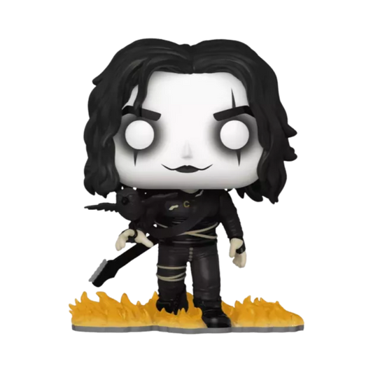 Eric Draven with Crow Funko Pop! #1429 stock photo out of box figure from The Crow