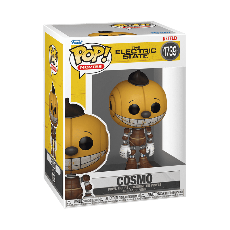 The Electric State Cosmo Robot Funko Pop Packaging