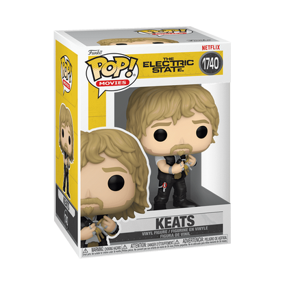 The Electric State Keats Funko Pop Packaging