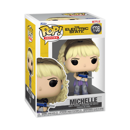 The Electric State Michelle Funko Pop Packaging