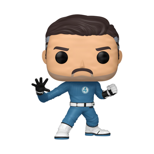 Mister Fantastic Funko Pop! #1515 stock photo out-of-box from The Fantastic Four: First Steps