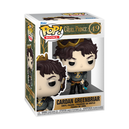 Cardan Greenbriar Funko Pop! #49 stock photo in-box from The Folk of the Air