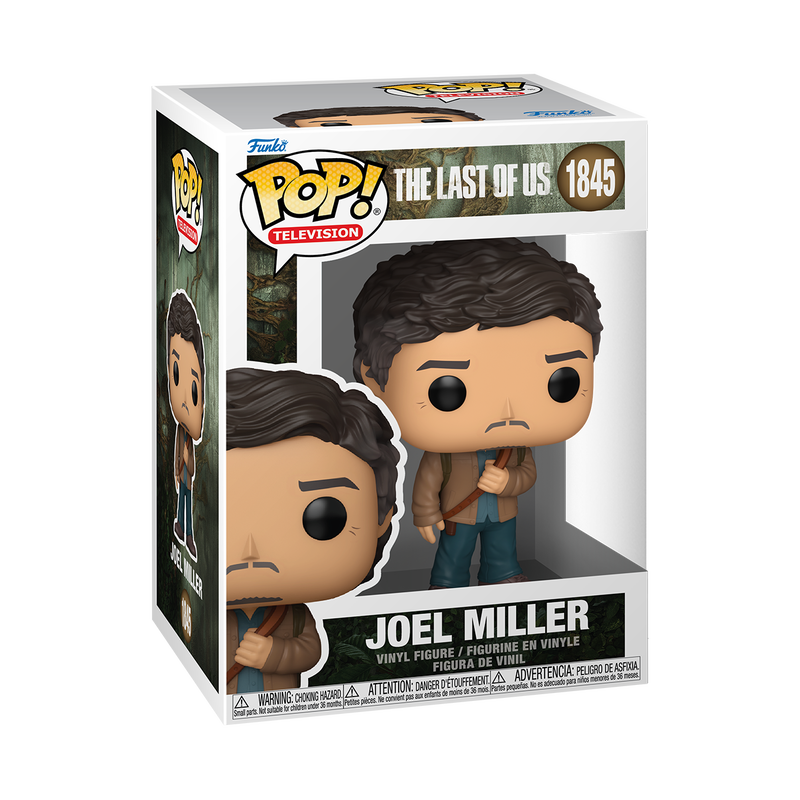 Joel Miller Funko Pop! #1845 stock photo in-box The Last of Us
