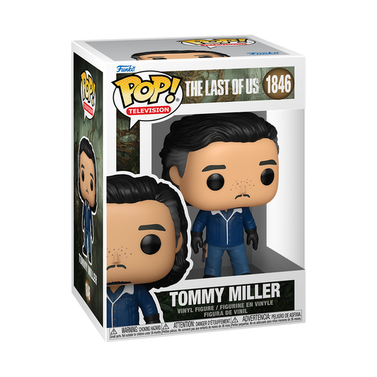 Tommy Miller Funko Pop! #1846 stock photo in-box The Last of Us