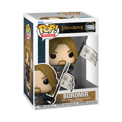 Boromir Funko Pop! #1986 stock photo in-box The Lord of the Rings