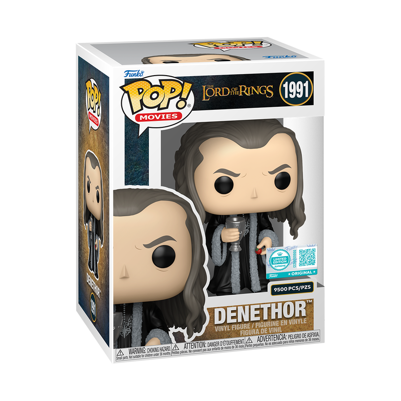 Denethor Funko Pop! #1991 Limited Edition stock photo in-box from The Lord of the Rings