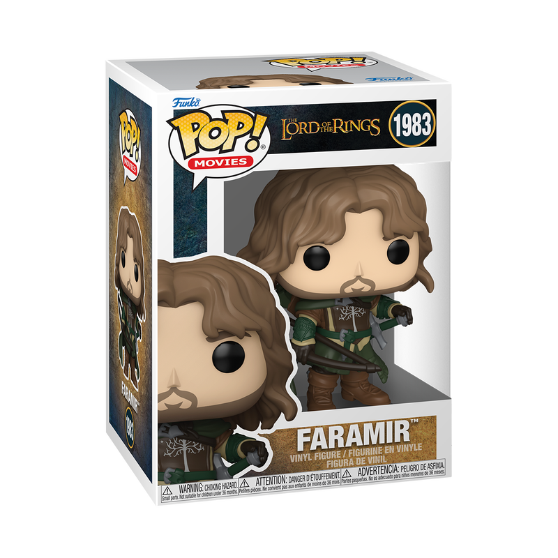 Faramir Funko Pop! #1983 stock photo in-box The Lord of the Rings
