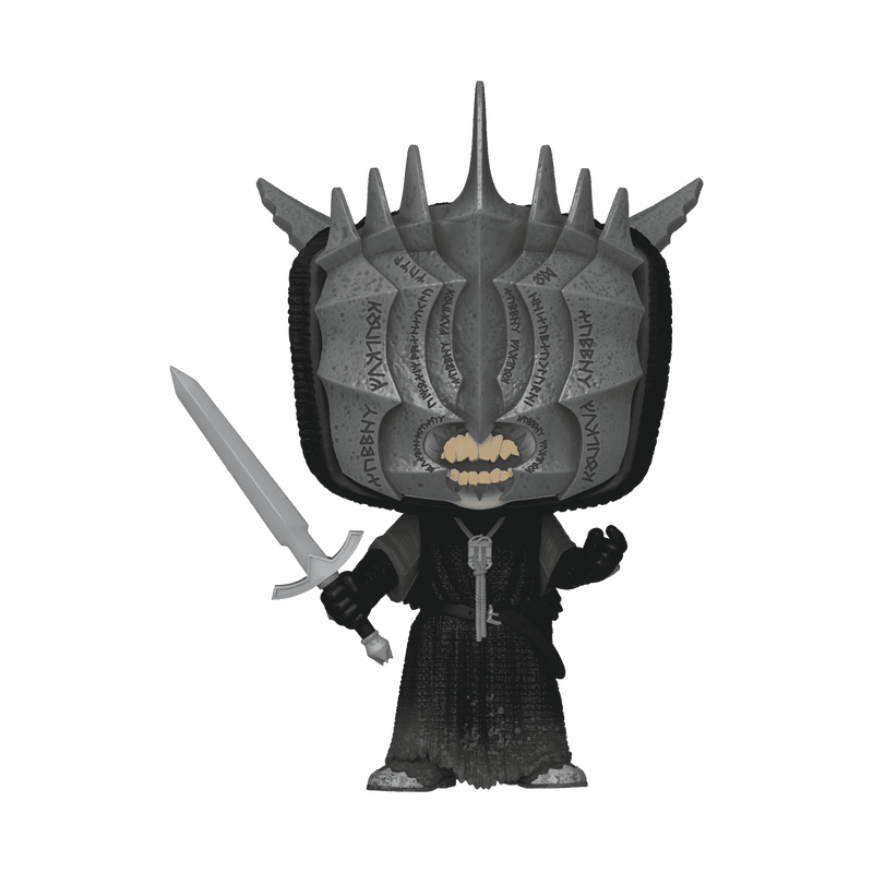 The Lord of the Rings Mouth of Sauron Funko Pop Figure Holding Sword