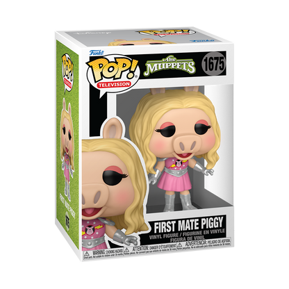 First Mate Piggy Funko Pop! #1675 in box packaging from The Muppets