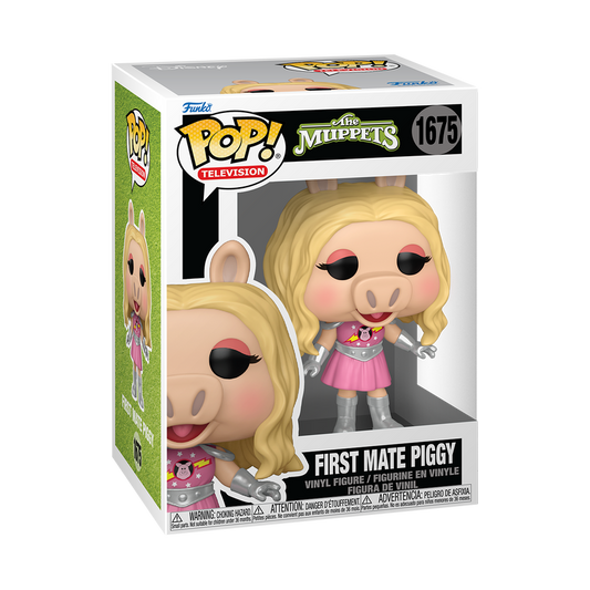 First Mate Piggy Funko Pop! #1675 in box packaging from The Muppets