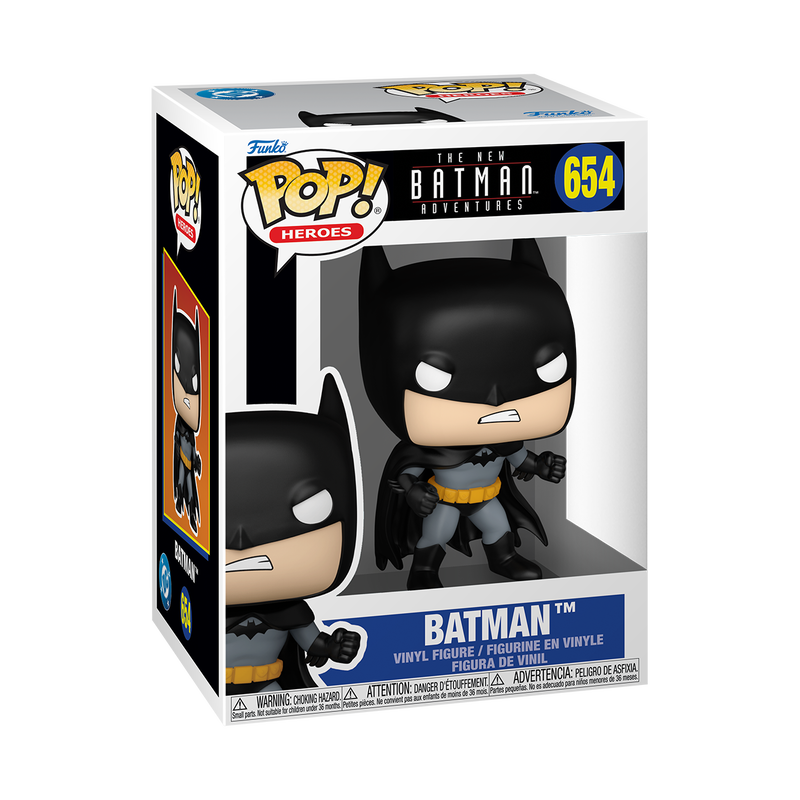 Batman Funko Pop! #654 stock photo in-box from The New Batman Adventures