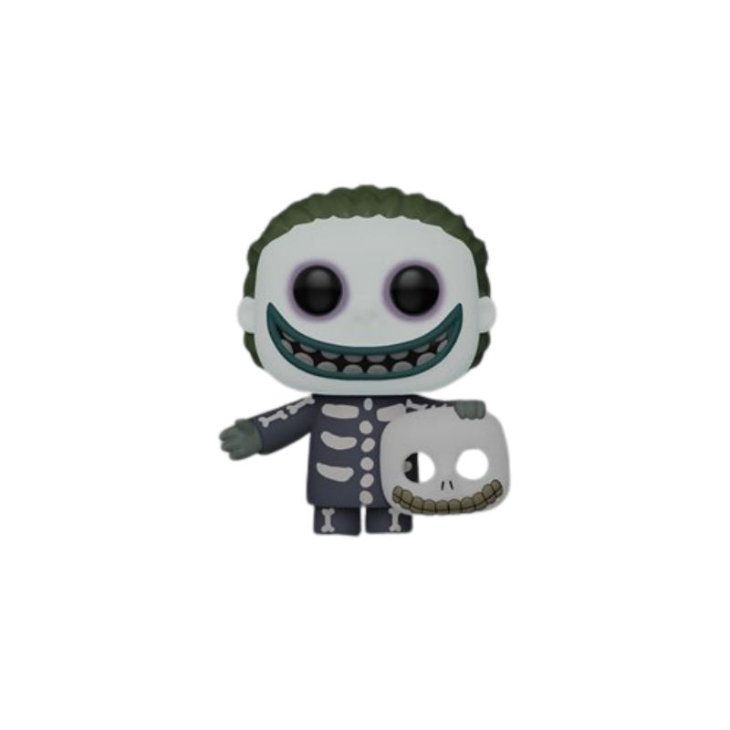Barrel Funko Pop! #1810 EE Exclusive Glow glow-in-the-dark stock photo out-of-box from The Nightmare Before Christmas