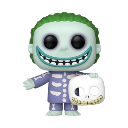 Barrel Funko Pop! #1810 EE Exclusive Glow stock photo out-of-box from The Nightmare Before Christmas