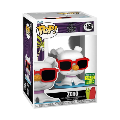 Zero Funko Pop! #1468 Summer Convention 2024 Limited Edition in box packaging from The Nightmare Before Christmas