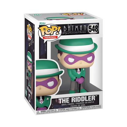 The Riddler Batman Animated Series Funko Pop Packaging