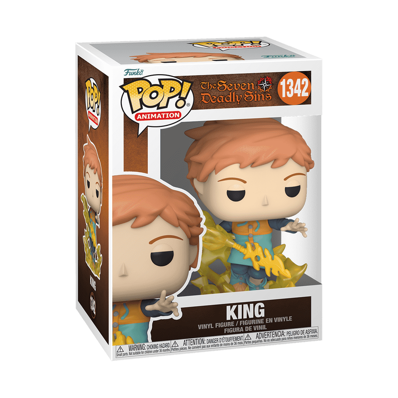 King Funko Pop! #1342 stock photo in-box from The Seven Deadly Sins