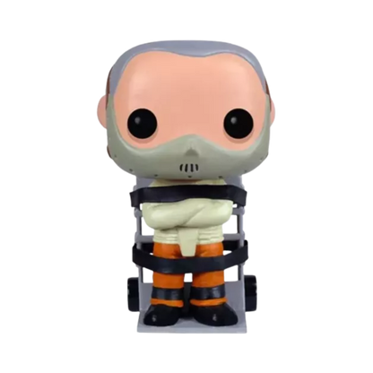 Hannibal Lecter Funko Pop! #25 stock photo out of box figure from The Silence of the Lambs