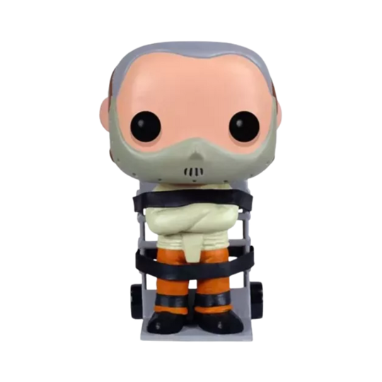 Hannibal Lecter Funko Pop! #25 stock photo out of box figure from The Silence of the Lambs
