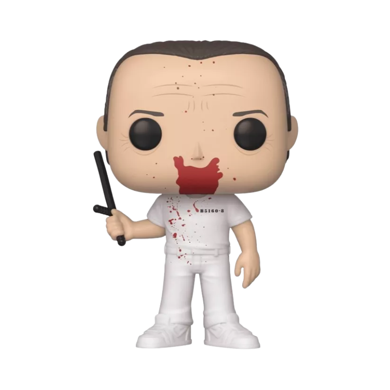 Hannibal Lecter Funko Pop! #788 stock photo out of box figure from The Silence of the Lambs