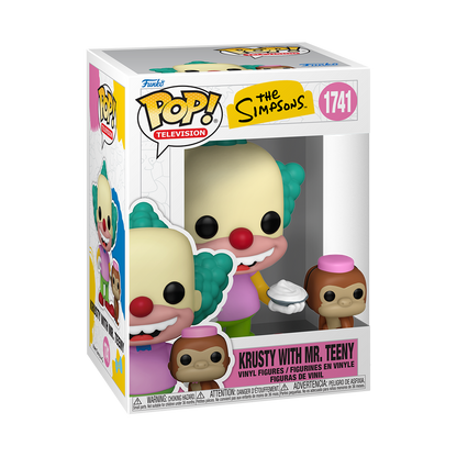 The Simpsons Krusty with Mr. Teeny Funko Pop Packaging