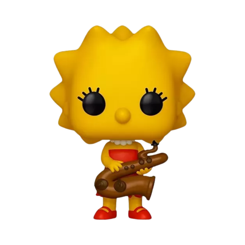 Lisa Simpson Funko Pop! #497 stock photo out-of-box from The Simpsons