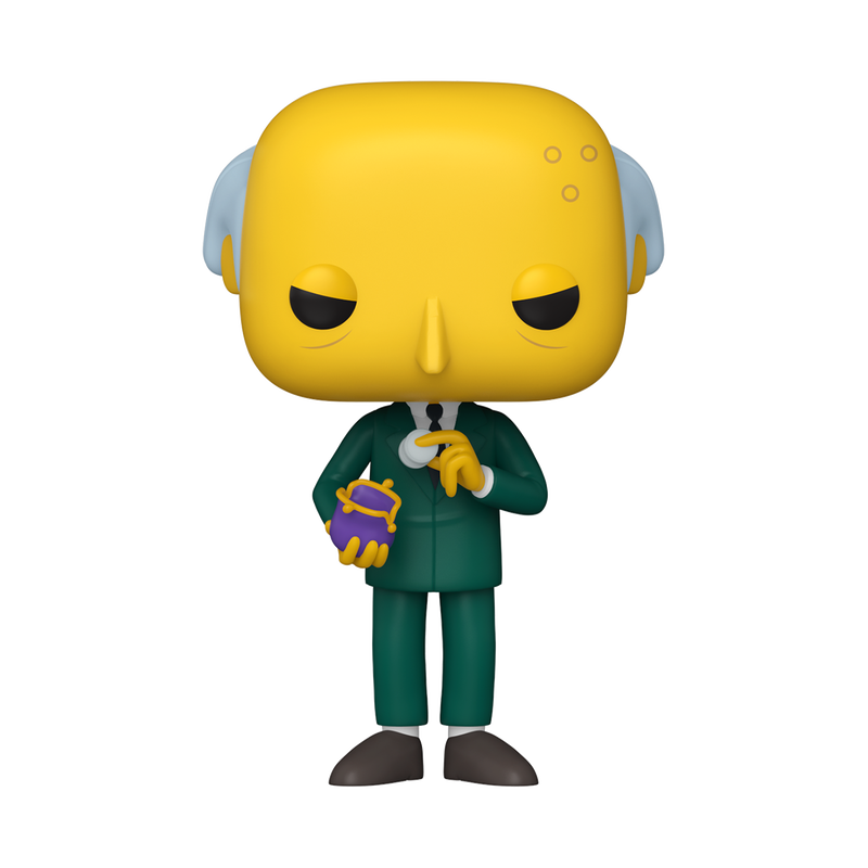 The Simpsons Mr. Burns Funko Pop Figure Holding Coinpurse and Coins