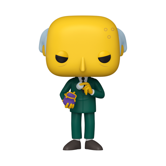The Simpsons Mr. Burns Funko Pop Figure Holding Coinpurse and Coins
