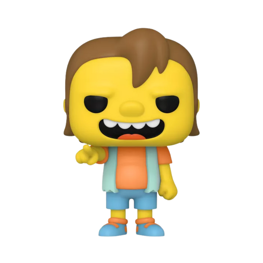 Nelson Muntz Funko Pop! #1205 Hot Topic Exclusive stock photo out-of-box from The Simpsons