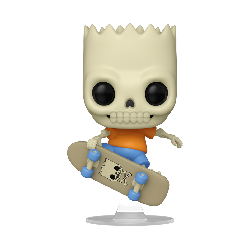 Skeleton Bart Funko Pop! #1947 stock photo out-of-box from The Simpsons