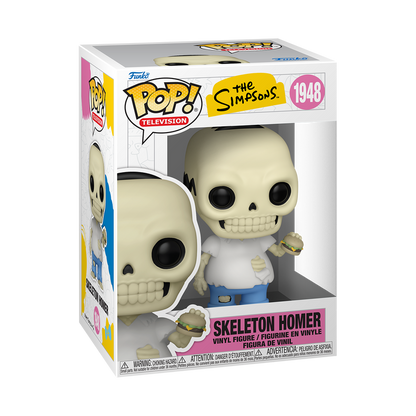 Skeleton Homer Funko Pop! #1948 stock photo in-box from The Simpsons