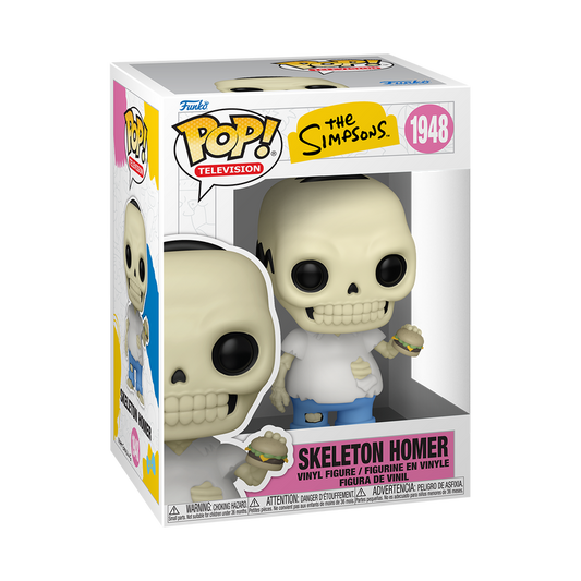 Skeleton Homer Funko Pop! #1948 stock photo in-box from The Simpsons