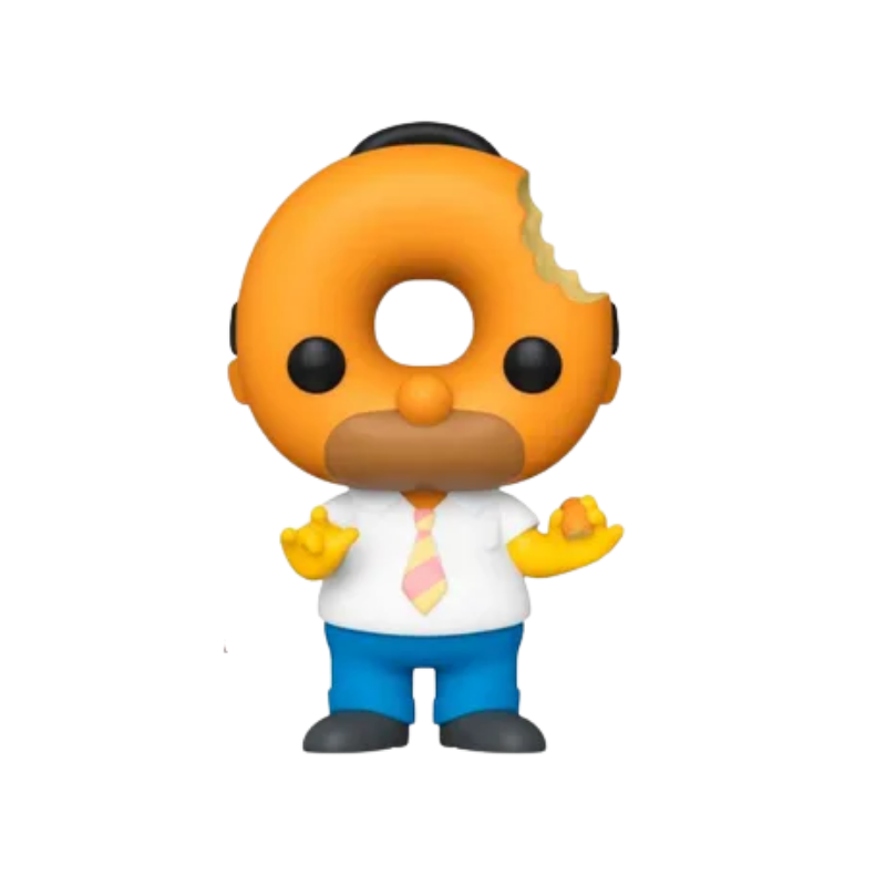 Donut Head Homer Funko Pop! #1033 stock photo out-of-box from The Simpsons Treehouse of Horror