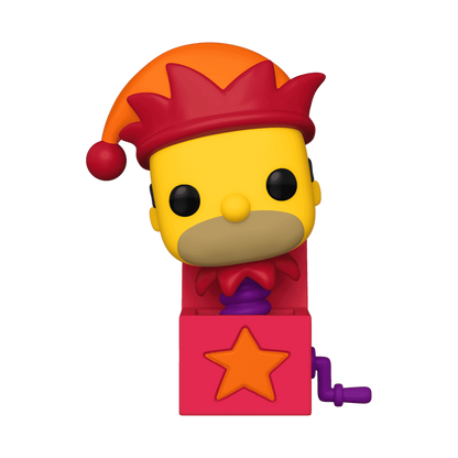 Jack-In-The-Box Homer Funko Pop! #1031 Glow stock photo out-of-box from The Simpsons Treehouse of Horror