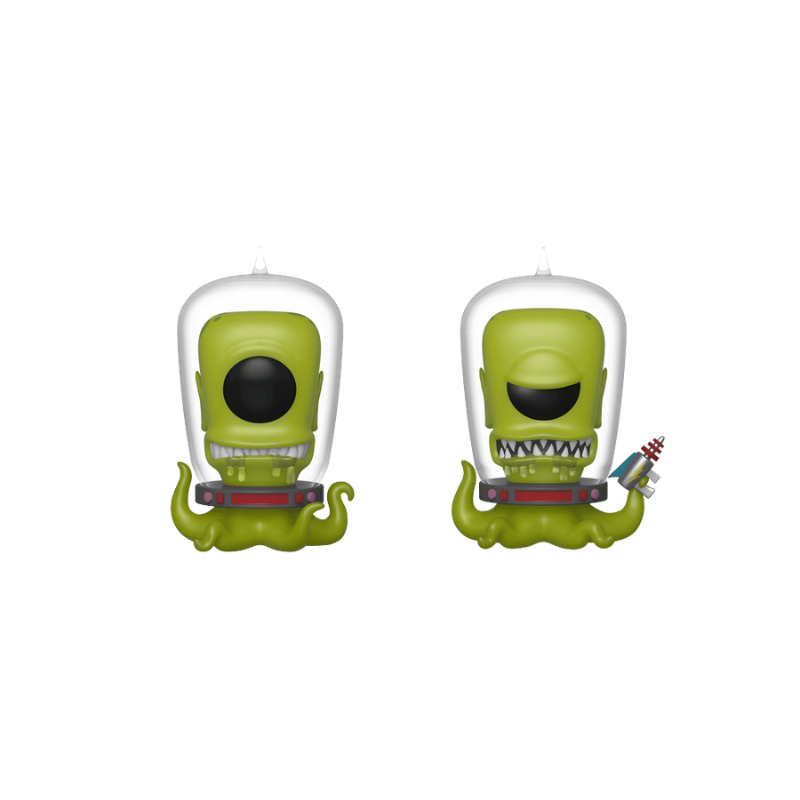 Kang and Kodos Glow Funko Pop! 2-Pack 2019 Summer Convention Exclusive stock photo out-of-box from The Simpsons Treehouse of Horror