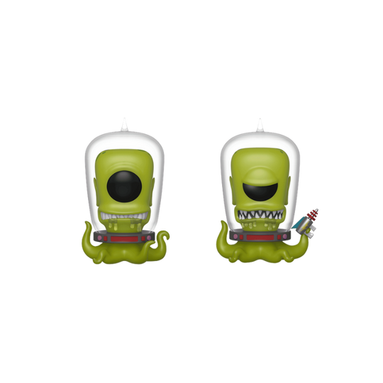 Kang and Kodos Glow Funko Pop! 2-Pack 2019 Summer Convention Exclusive stock photo out-of-box from The Simpsons Treehouse of Horror