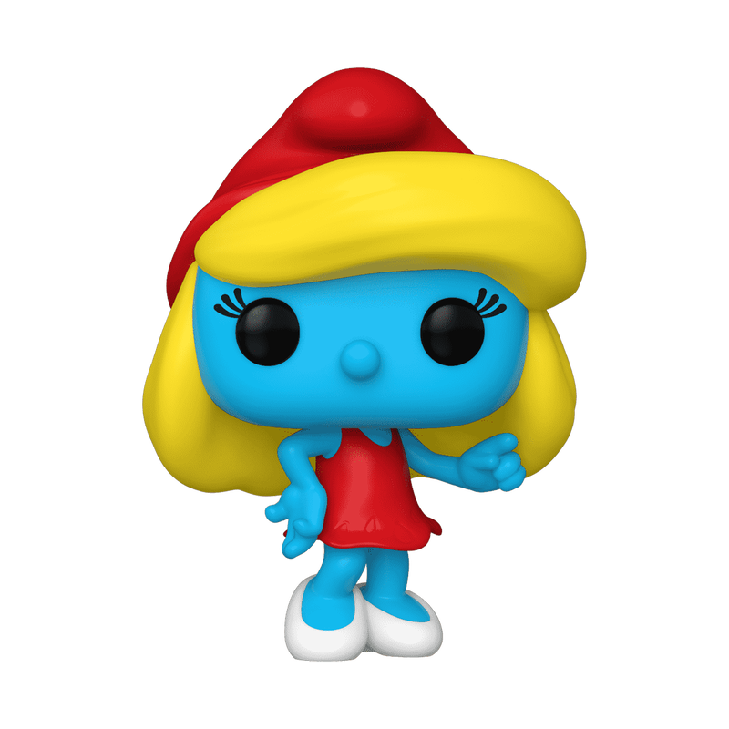 Smurfette Funko Pop! #1516 Chase stock photo out-of-box from The Smurfs