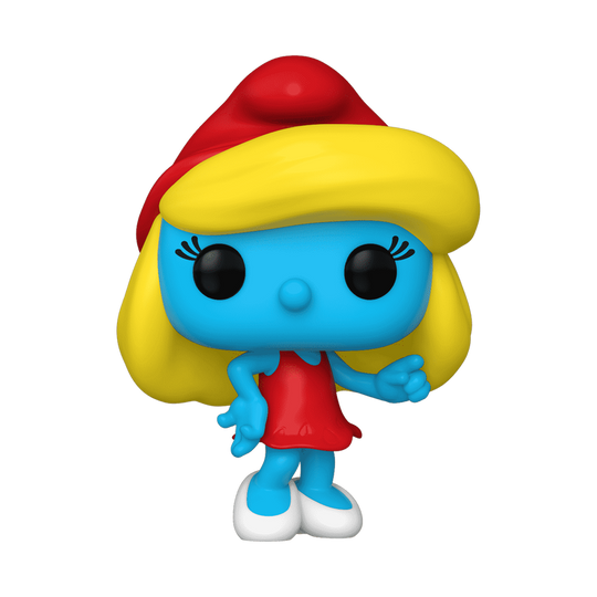 Smurfette Funko Pop! #1516 Chase stock photo out-of-box from The Smurfs