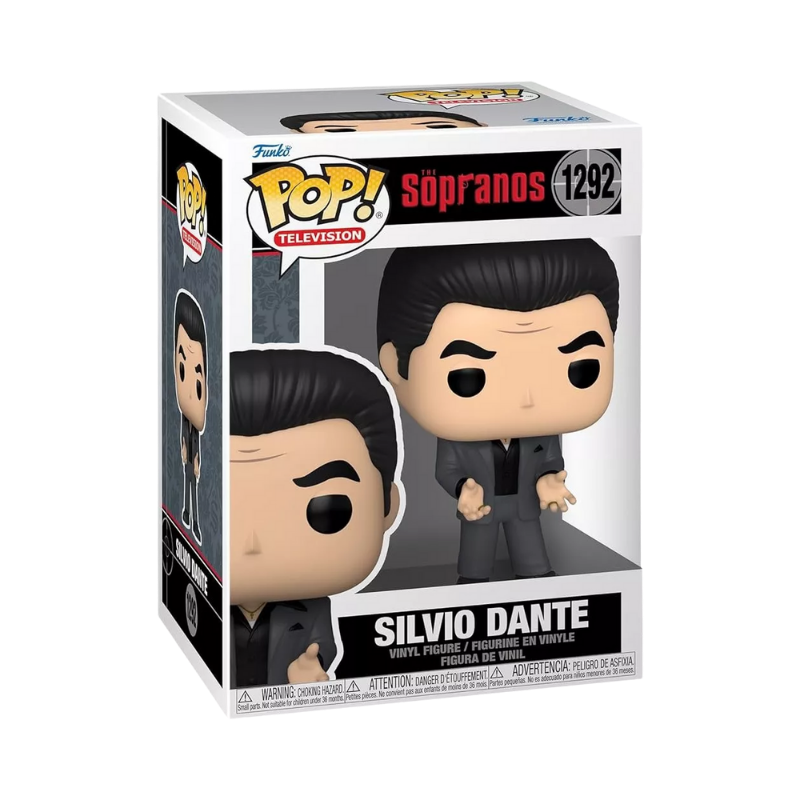 Silvio Dante Funko Pop! #1292 stock photo in-box The Sopranos

