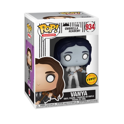 The Umbrella Academy Vanya Chase Funko Pop Packaging