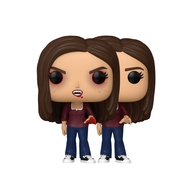 Elena Gilbert Funko Pop! #1976 Chase and Common Bundle featuring both collectible variants out-of-box from The Vampire Diaries